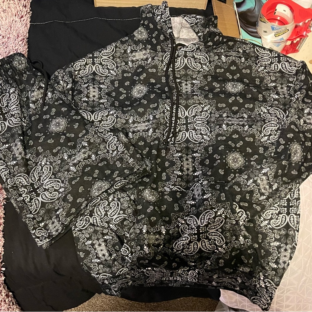 Hoodie & Shorts Set